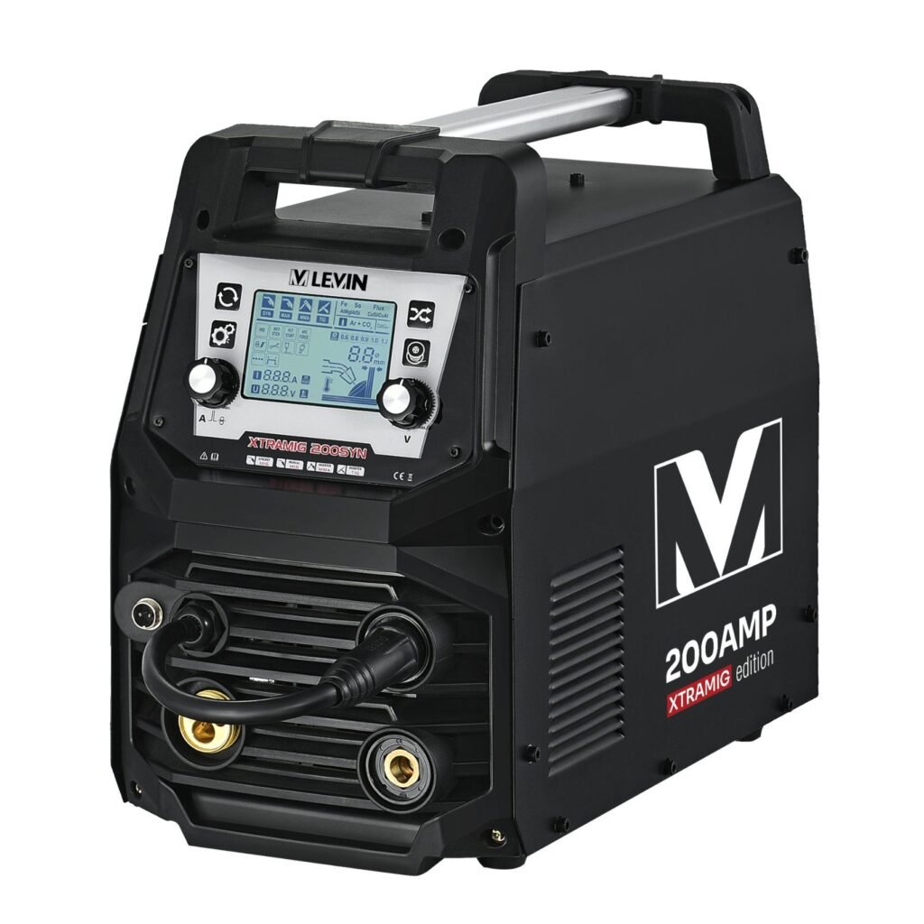 Levin TIG MIG 4-in-1 200 AMP Welder Inverter Welding Machine with LCD