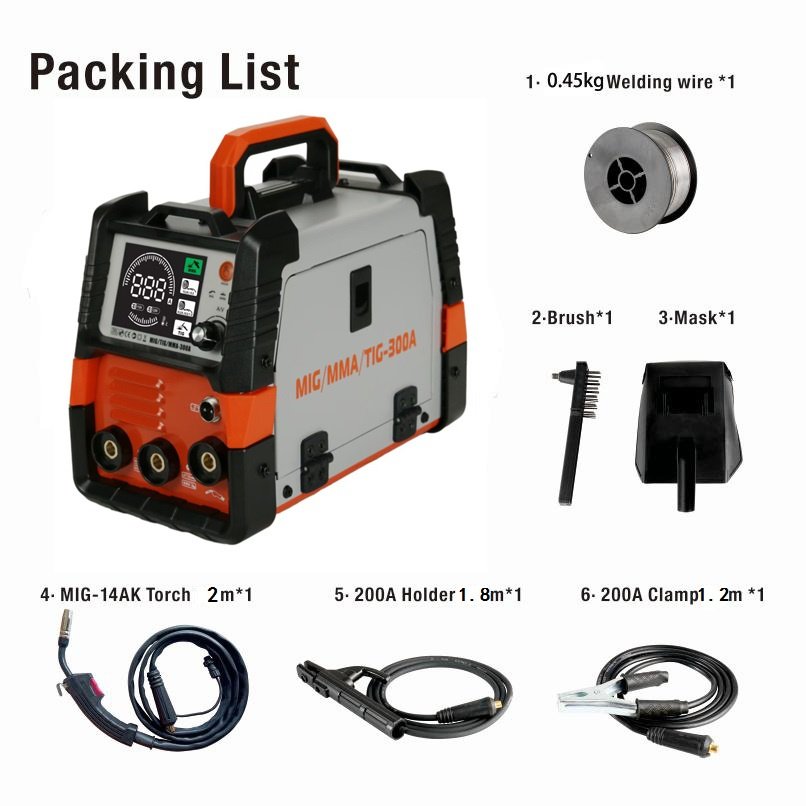 Manufacturer 220V/120A MIG Inverter Welding Machine 1kg Gasless MIG Welder