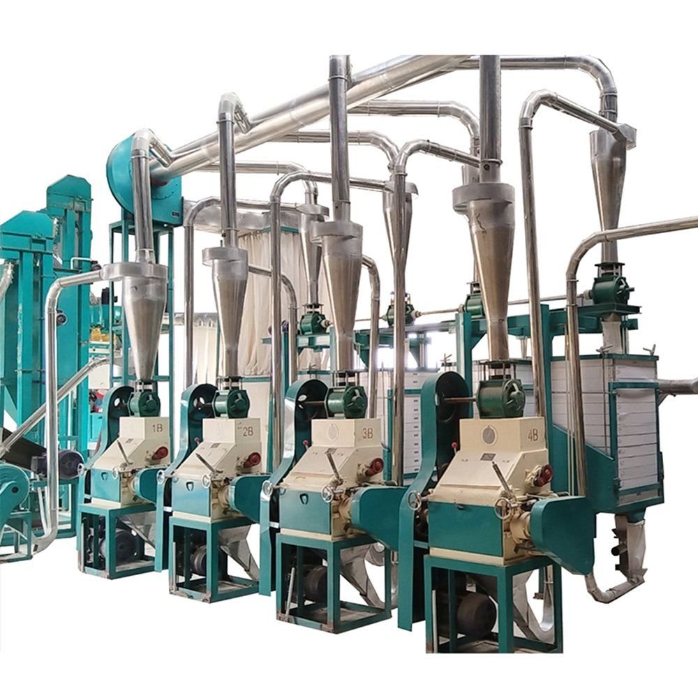 Factroy Supply Automatic Running 30t/24h Maize Milling Machine