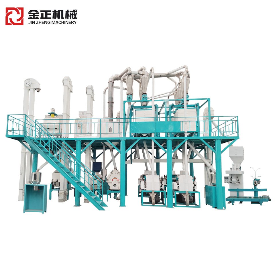 Factory 30 50 80 100 200 300 Tons Per Day Tpd Maize Corn Meal Semolina Grits Flour Grinder Gringding Maki