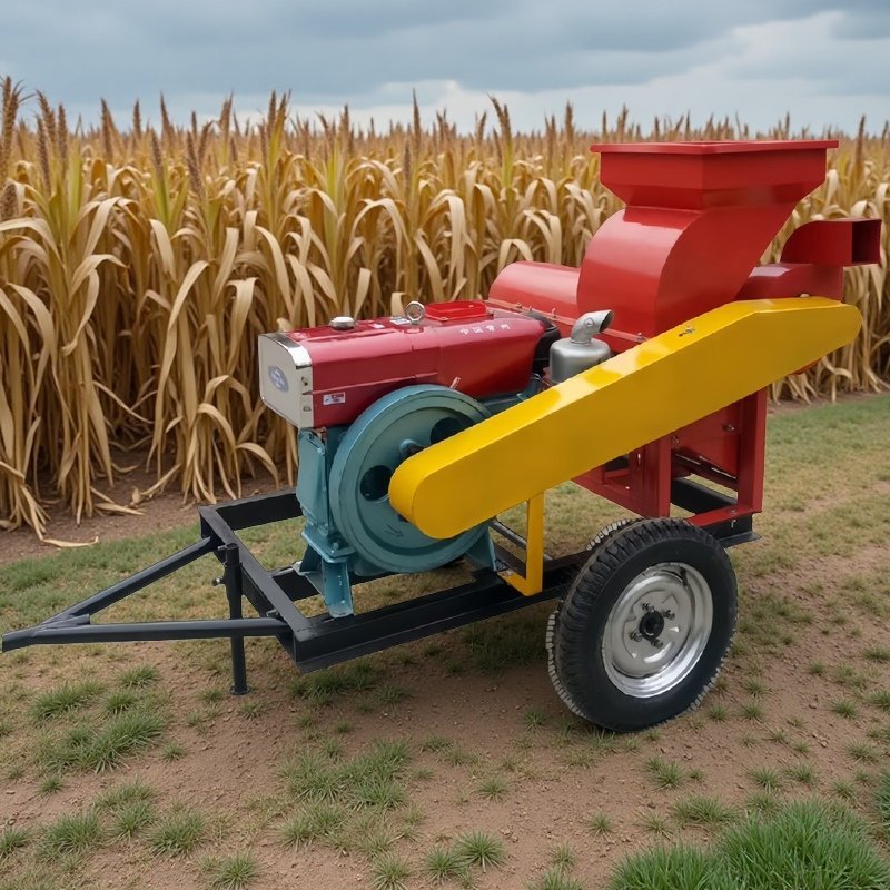 Factory Hot Selling African Export Type Corn Thresher Machine