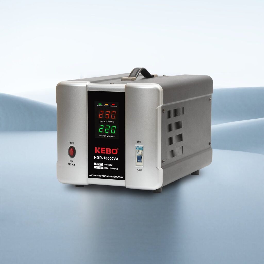 Hdr-10000va Relay LED AC Single Phase Automatic Voltage Regulator Stabilizer for Home