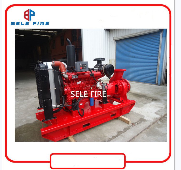 150gpm Diesel Engine Fire Fighting Centrifugal Water Pump UL/FM