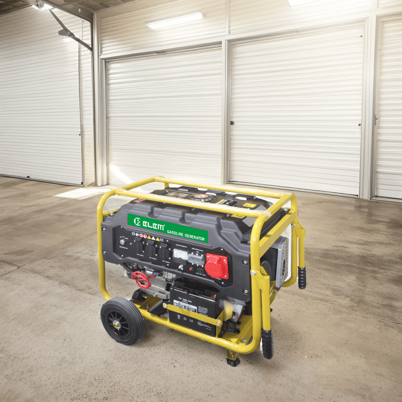 5kVA 2800W Portable Gasoline Generator Set Single Three Phase Electric Power