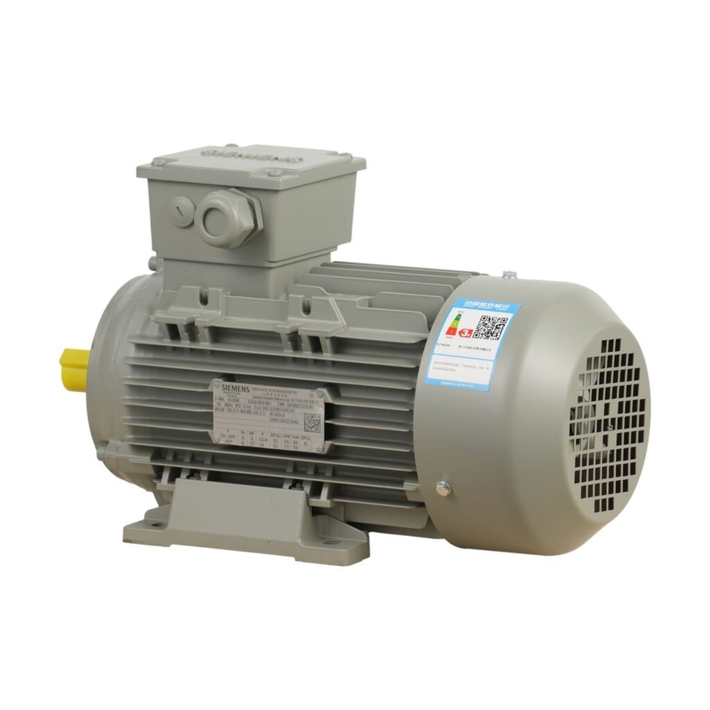 High Efficiency 1.5kw 3 Phase Electric Motor for AC Applications for Encoder and Brake Mounting on Rear S