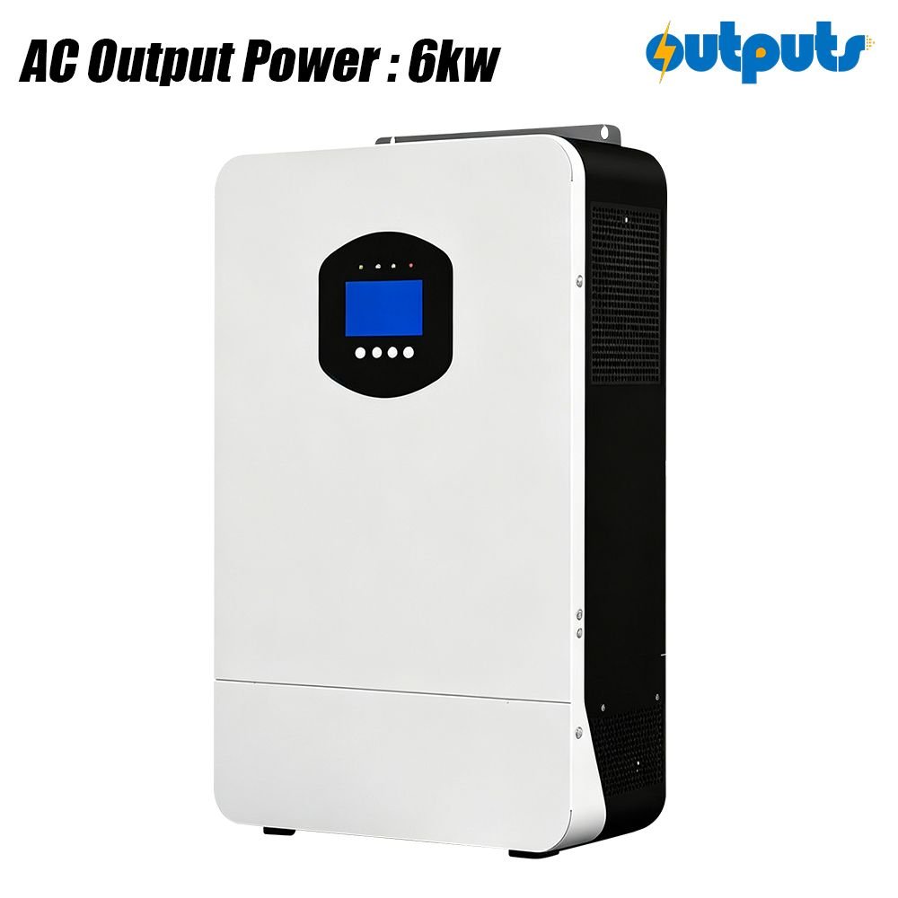 Professional off-Grid Solar Hybrid Inverter 3kw 6kw 12kw All-in-One with Battery Priority Setting for Rur