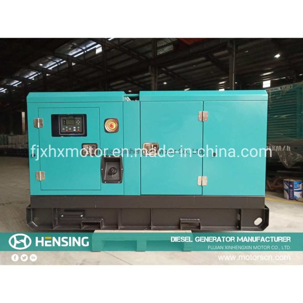 Competitive Price 25kVA Soundproof Canopy Diesel Power Electric Generator Set