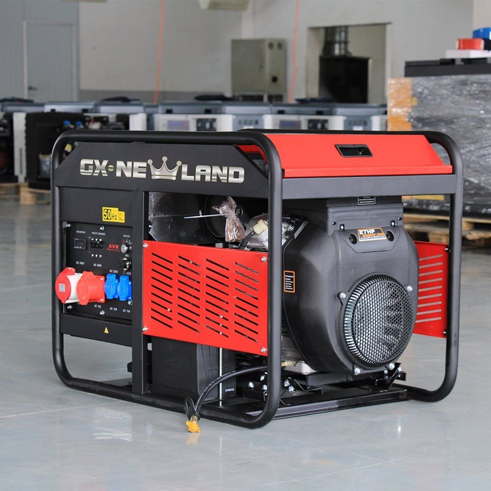 Gx Newland 10kw 12kw 15kw 19kw V-Twin Electric Gasoline Engine Generator Set