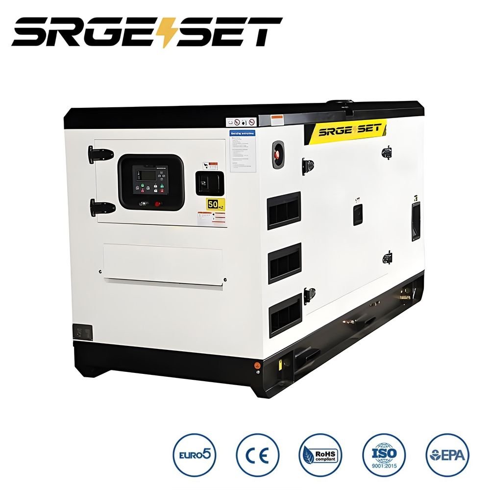 Industrial Emergency Power Generating OEM Portable Silent Diesel Generator Set Genset